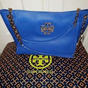 Tory Burch small Britten slouch tote